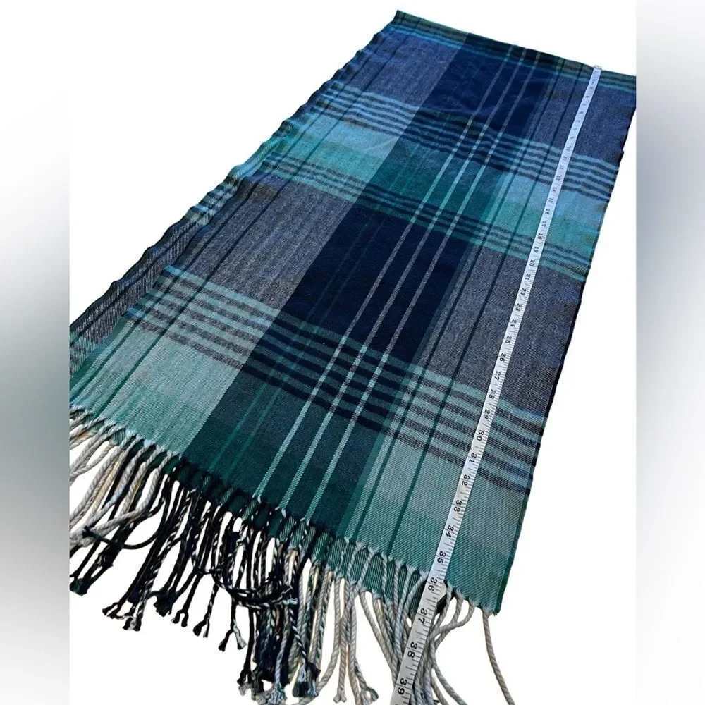 Banana republic factory men’s scarf green plaid Men’s one size